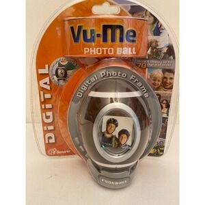 Vu-Me Photo Ball‎ Digital Photo Frame Football Senario**NIB